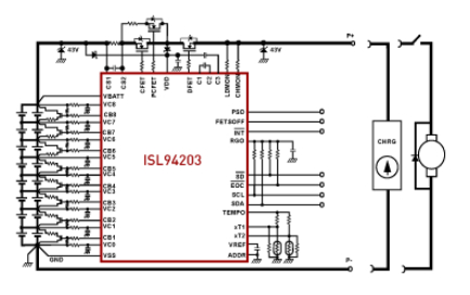 ISL94203应用框图