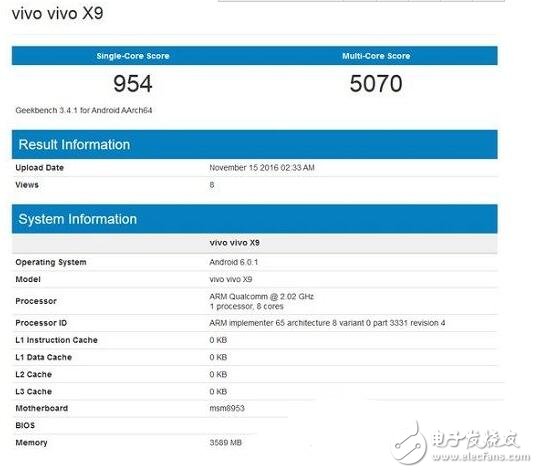 vivox9plus配置曝光：前置2000W柔光双摄，骁龙653处理器+HiFi芯片