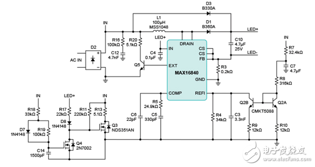 MR16 LED射灯MR16 LED灯驱动程序是与大多数电子兼容