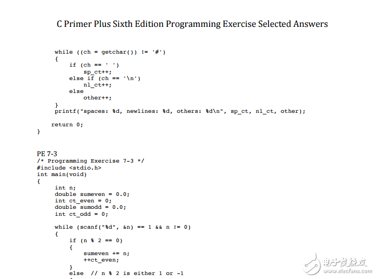 C Primer Plus第6版编程练习答案