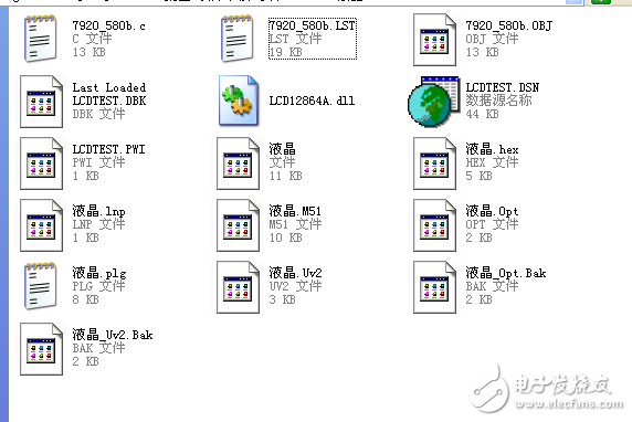 字库LCD12864（ST7920）的Proteus仿真