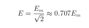 正弦交流电的三要素、电公式、电路应用及相关值数、频率全解析