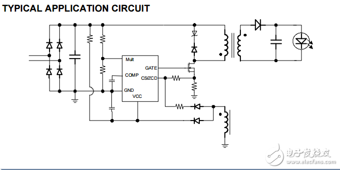 mp4026初级侧控制，离线式LED有源PFC控制器