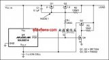 Battery/charger load switch approximates ideal diode