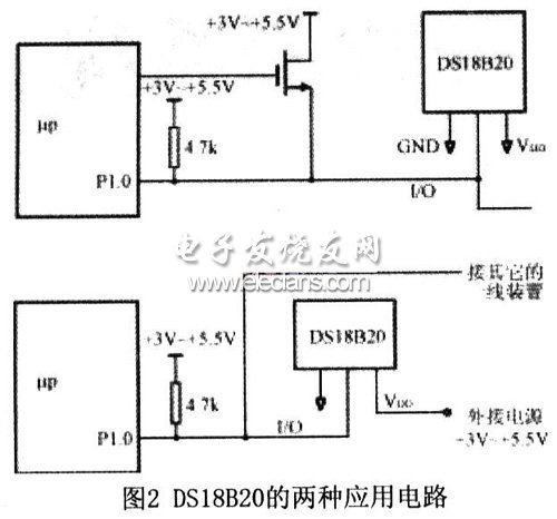 DSl8B20应用电路