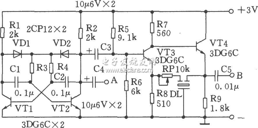 3L465构成中频信号发生器电路