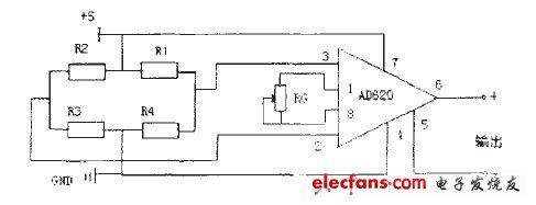 图5 传感器信号放大电路
