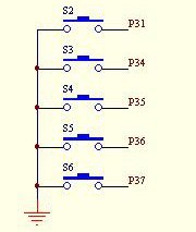 图9 按键系统电路图