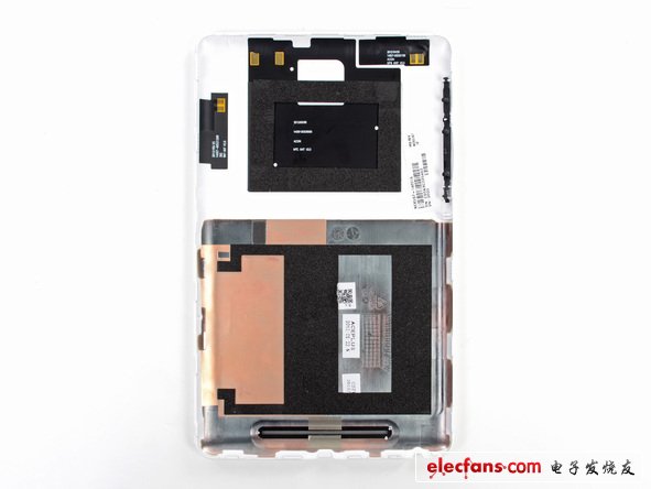 终于拆开谷歌Nexus 7的外壳，可以看到：GPS ANT V2.0 2012/04/20；NFC ANT V2.0 2012/05/09；WIFI ANT V3.0 2012/05/25。可以猜测，这些天线是由某厂商产于4或5月份