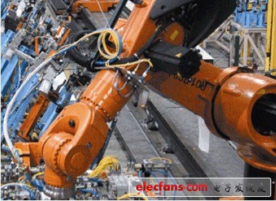 公司利用的架装机器人是一种最优化的运动系统