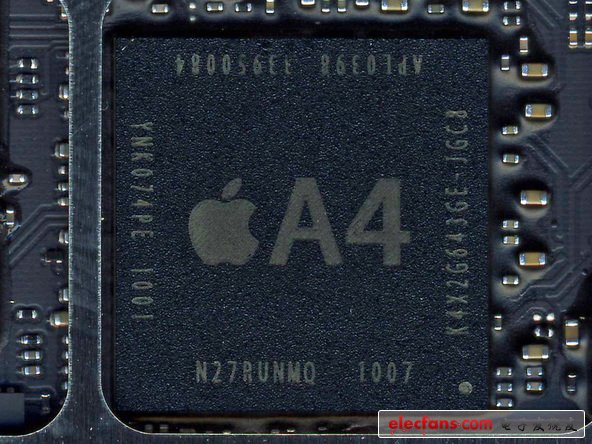 苹果A4处理器就是iphone、ipad等知名产品的“大脑”。其实A4处理器也是基于ARM半导体叠加封装特性工艺完成的