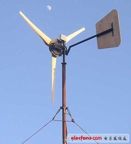 半岛体育app国外DIY牛人自制风力发电机全程（图文）(图1)