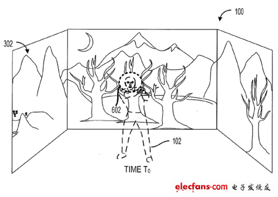 微软最新专利描述了如何在房间里投射全景图像 