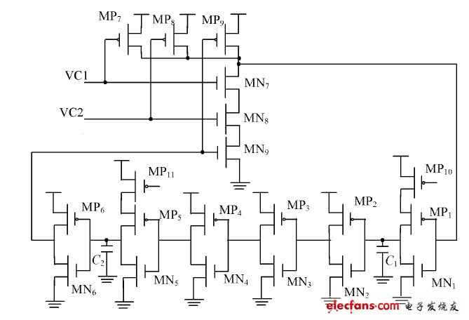图2  主振荡器电路