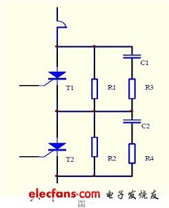 晶闸管串联电路结构