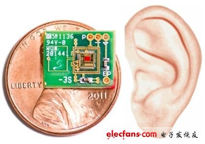 耳朵供电的电池:声波转换成电信号