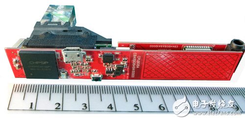 图1　五合一微型化系统芯片整合一颗双核处理器、两颗DDR3及两颗NAND。