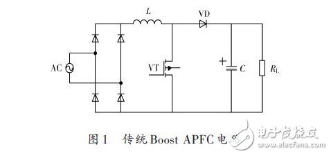 图1 传统Boost APFC电路