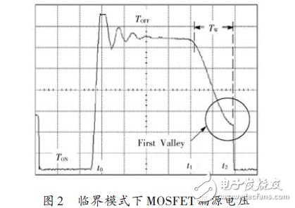 临界模式下MOSFET漏源电压