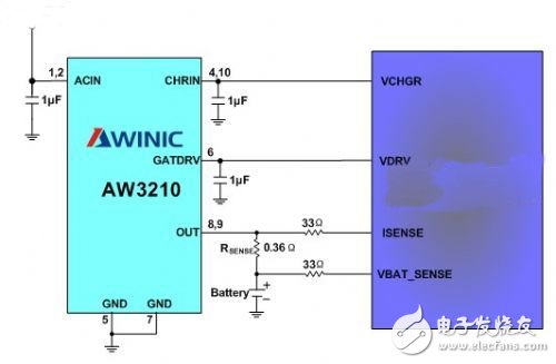 AW3210支持展讯智能手机平台充电方案