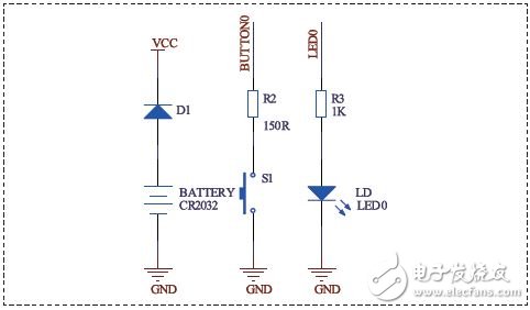 图5 电源及外围电路