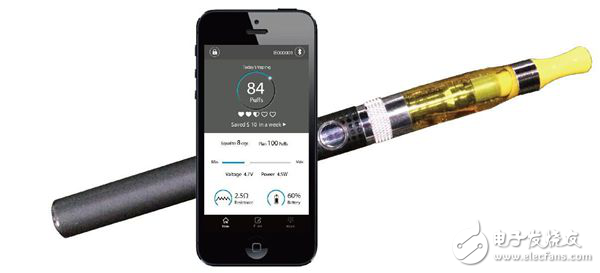 可智能手机APP控制100米超长距离通信蓝牙智能电子烟方案