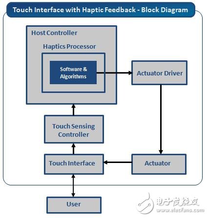 图3：触觉系统方框图