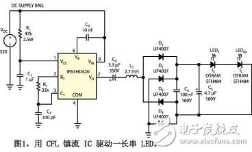深入解析CFL镇流器IC驱动LED应用电路