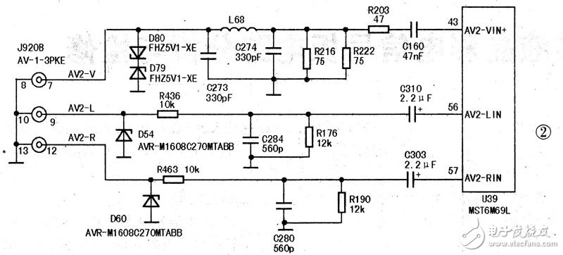 液晶信号板电路设计与原理详解TOP9 —电路图天天读（113）