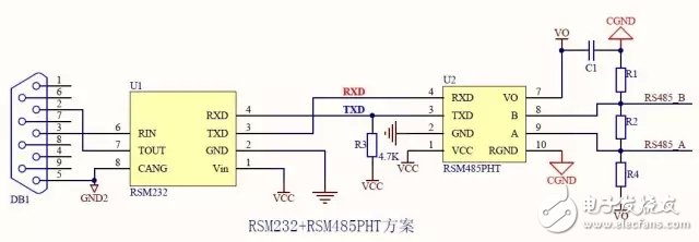 讲述三种RS232转RS485电路设计 —电路图天天读（254）