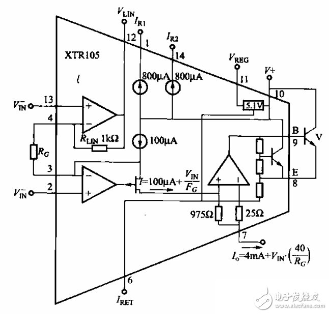 XTR105电路原理图