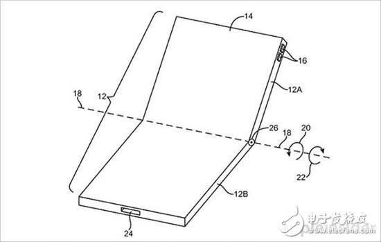 铰链独特！苹果再获可折叠屏幕专利（图片来自于AppleInsider）