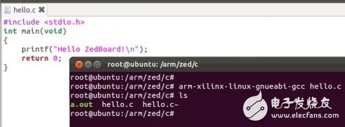 zedboard的linux的交叉编译环境的建立