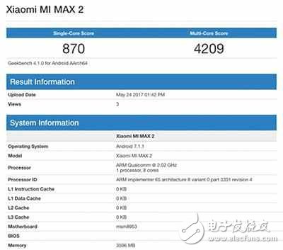 小米MAX2最新消息：小米MAX2发布会即将开始，小米MAX2跑分和核心配置泄露