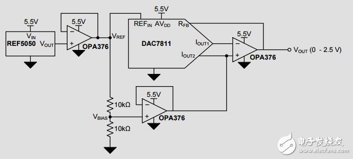 单电源单极乘法DAC参考设计
