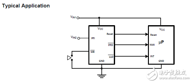 lm3704/lm3705微处理器监控电路与电源故障处理