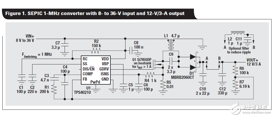 新型电流模式pwm控制器支持升压，反激式，SEPIC和LED驱动应用