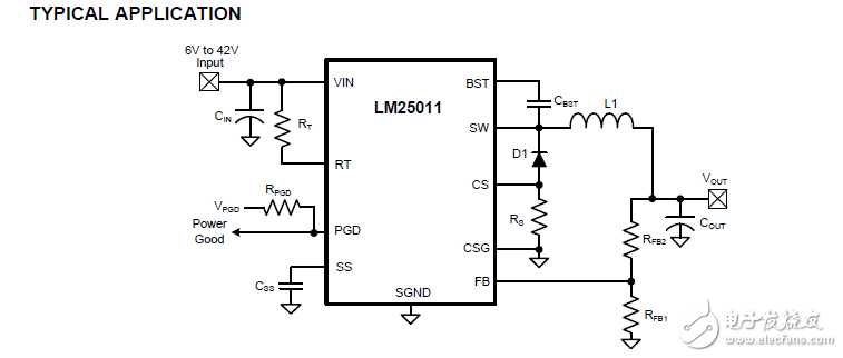 lm250x42v2A的恒电流限制在可调时间的开关调节器