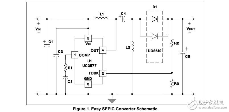 uc2577控制SEPIC变换器在汽车中的应用