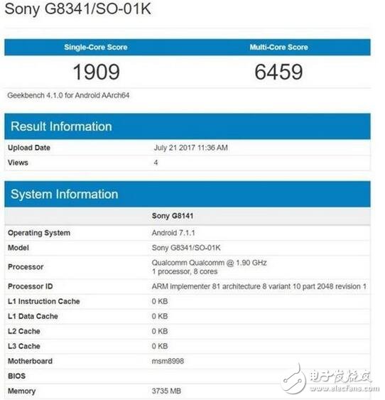 索尼Xperia XZ1最新消息，索尼Xperia XZ1跑分公布，为什么同样是835，这款手机会如此厉害？