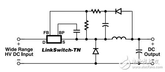 LinkSwitch-TN系列高效离线式开关IC