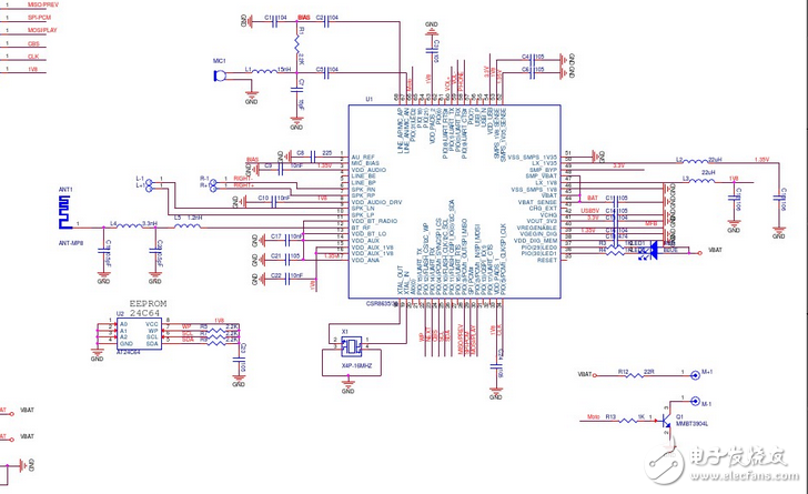 csr8635原理图8635开发板原理图
