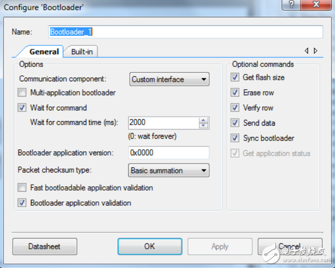 Bootloader 系统使用新应用代码和/或数据管理组件闪存的更新流程