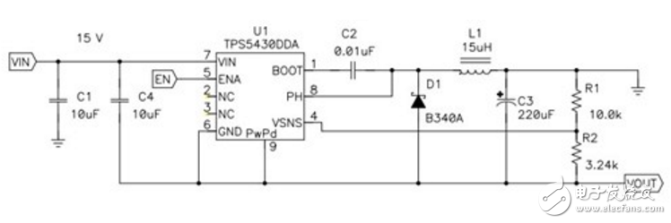  tps5430输出负电压分析与计算