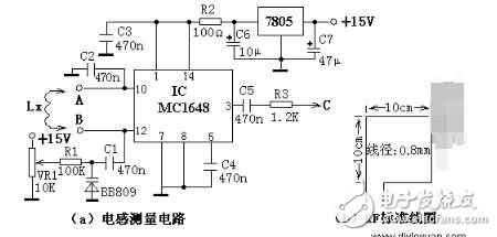mc1648实现的电感检测电路