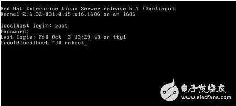 linux系统重启命令