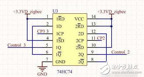 74hc74应用电路原理图详情解说