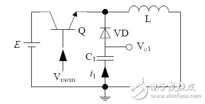 图1 传统的非隔离负电压开关电源电路结构1