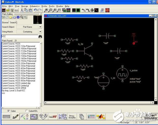 saber仿真软件波形如何处理分析、saber仿真软件如何画电路图