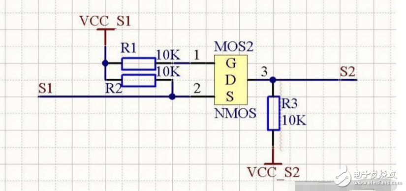 3v和5v双向电平怎么转换电路